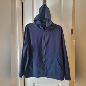Beyond Yoga Spacedye Everyday Hoodie Full Zip Jacket Nocturnal Navy Plus Size 1X